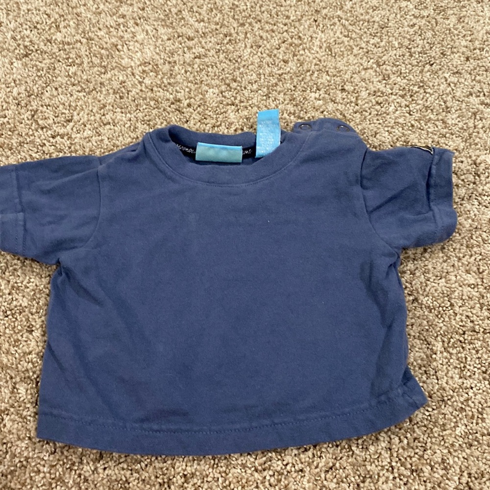 🧸 10/$10 BABY SALE - Moonbeams blue short sleeve